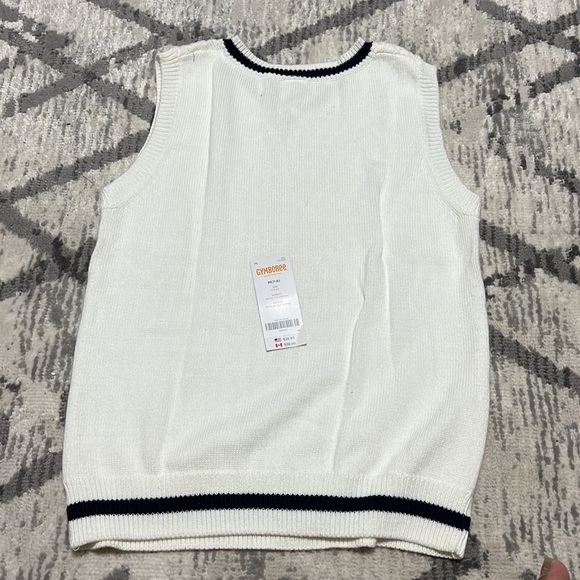 Gymboree Boys White M (7-8) Vest Retails: $29 Brand New Make and offer… - Picture 3 of 4